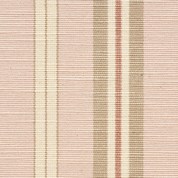 Schumacher Lewis Stripe Blush Fabric 75501