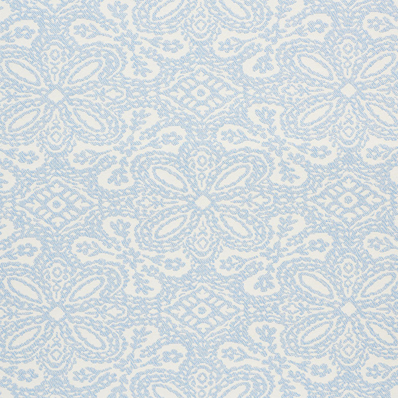 Schumacher Hardwick Sky Fabric Sample 75512