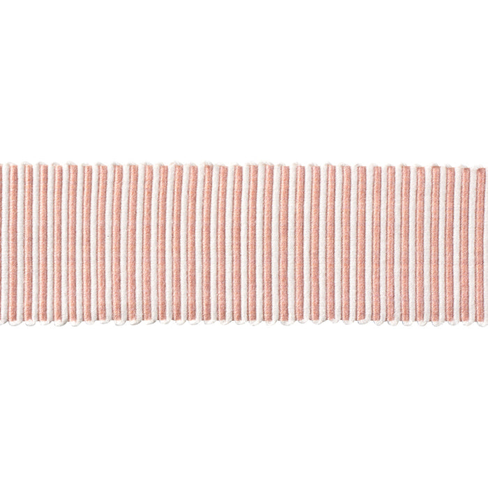 Schumacher Knox Tape Blush Trim Sample 75586