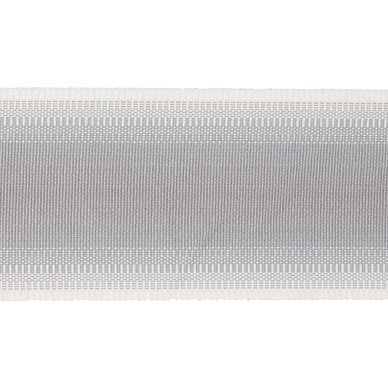 Schumacher Belton Tape Grey Trim Sample 75595