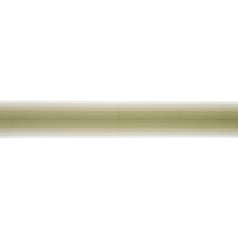 Schumacher Belton Tape Green Trim Sample 75596