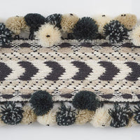 Schumacher Maracana Pom Tape Black Trim 75652