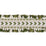 Schumacher Maracana Pom Tape Green Trim 75656