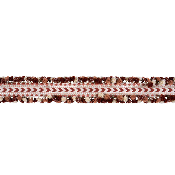Schumacher Maracana Pom Tape Spice Trim 75657