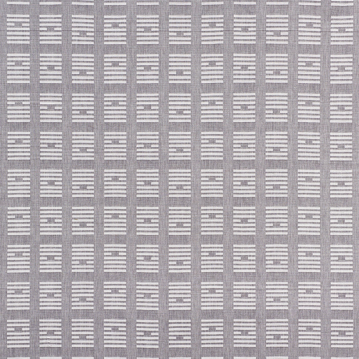 Schumacher Tiasquam Weave Grey Fabric 75661