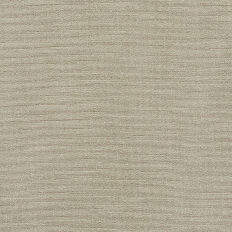 Schumacher Antique Linen Velvet II Stone Fabric Sample 75705