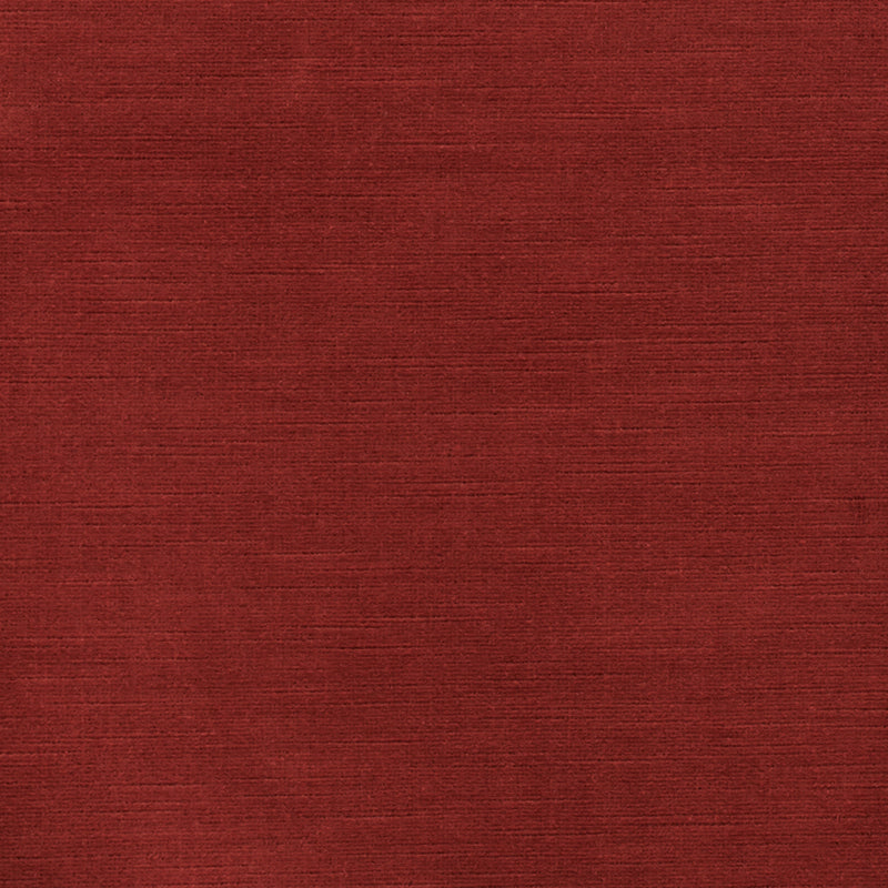 Schumacher Antique Linen Velvet II Russet Fabric Sample 75707