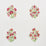 Schumacher Antalya Medallion Embroidery Garnet Fabric 75741