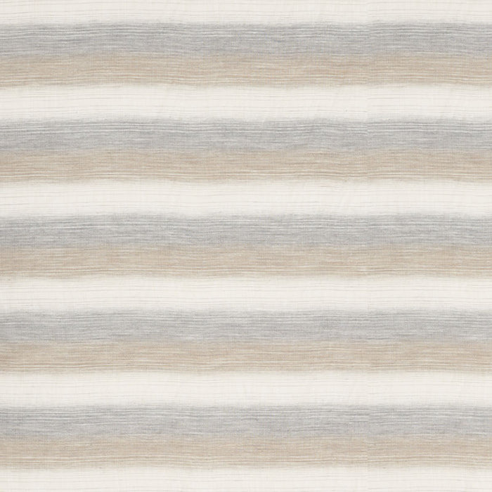 Schumacher Horizon Casement Dune & Grey Fabric 75771