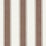 Schumacher Rafe Stripe Berber Brown Fabric 75822