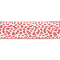 Schumacher Leopard Tape Red Trim 75853