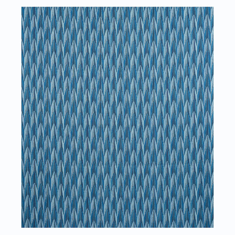 Schumacher Verdant Indoor/Outdoor Blue Fabric 75912