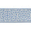 Schumacher Maze Tape Indoor/Outdoor Blue Trim 75950