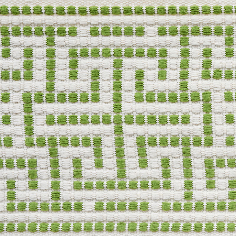 Schumacher Maze Tape Indoor/Outdoor Leaf Trim 75951