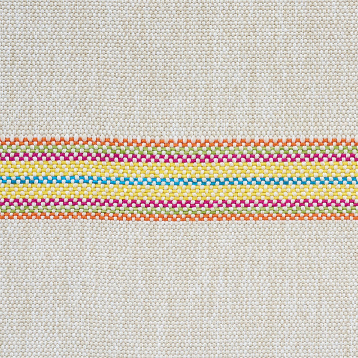 Schumacher Garden Stripe Indoor/Outdoor Marigold Fabric 75971