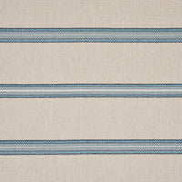 Schumacher Garden Stripe Indoor/Outdoor Blue Fabric 75973
