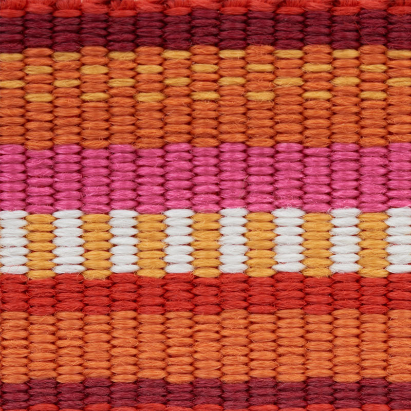 Schumacher Primavera Tape Narrow Berry Trim Sample 75983