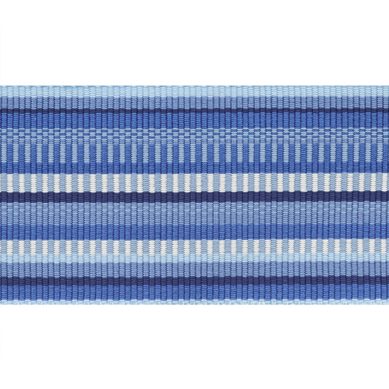 Schumacher Primavera Tape Wide Sea Trim Sample 75991