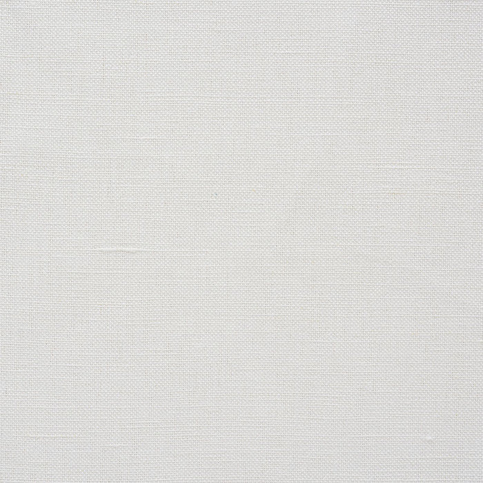 Schumacher Bergama Plain Linen Ivory Fabric Sample 76000
