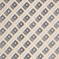 Schumacher Legrad Argyle Charcoal Fabric 76011