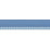 Schumacher Chevron Twill Tape Blue Trim 76113