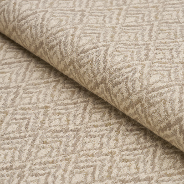 Schumacher Halcyon Almond Dust Fabric 76143
