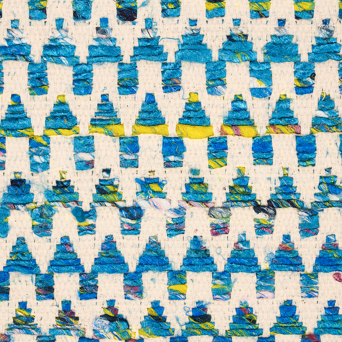 Schumacher Idora Peacock Fabric 76192