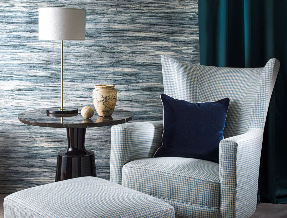 Fox Linton Port Isaac Sky Blue Fabric Sample FL010053009