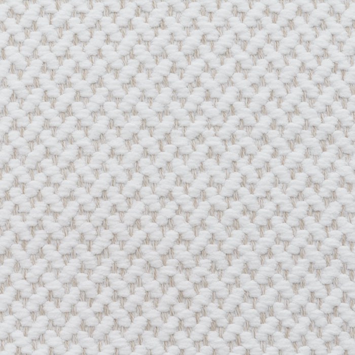 Holly Hunt Great Outdoors Skip A Beat Bright White Fabric 762/01