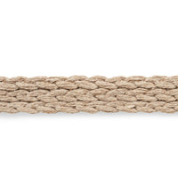 Schumacher Braided Linen Tape Medium Natural Trim 76284