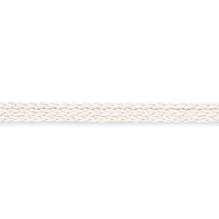 Schumacher Braided Linen Tape Medium Ivory Trim 76285