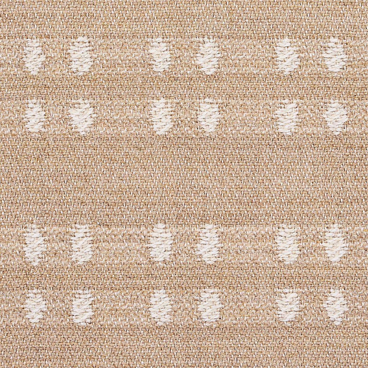 Schumacher Bolsa Indoor/Outdoor Natural Fabric Sample 76343