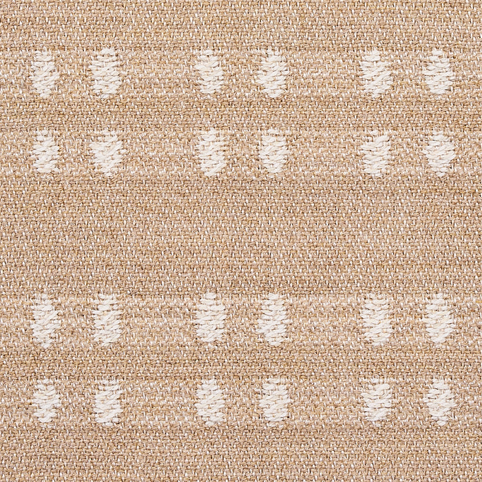 Schumacher Bolsa Indoor/Outdoor Natural Fabric Sample 76343