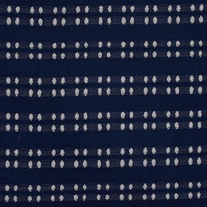Schumacher Bolsa Indoor/Outdoor Navy Fabric Sample 76344