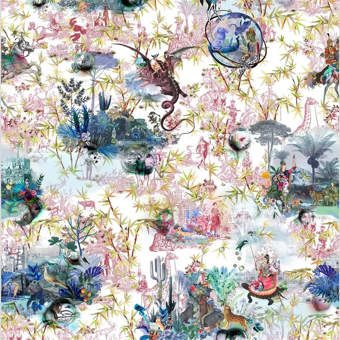 Christian Lacroix Reveries Tomette Wallpaper Sample PCL1003-02