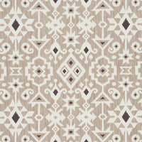 Schumacher Crusoe Ikat Greige Fabric 76520