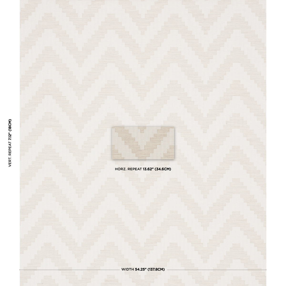 Schumacher Verne Natural Fabric 76530