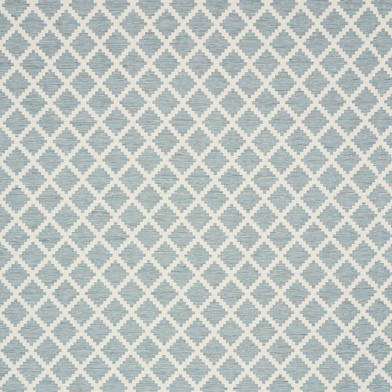 Schumacher Tibur Sky Fabric Sample 76543