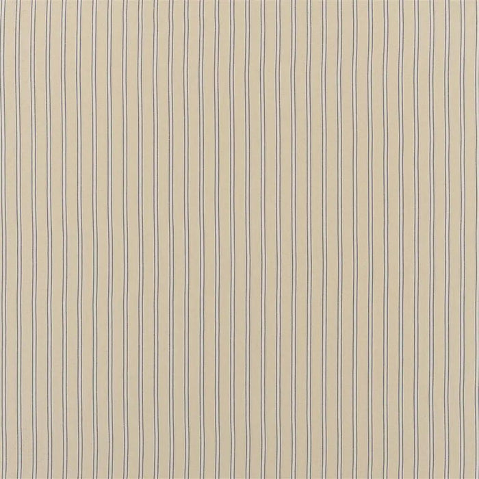 Ralph Lauren Amelot Ticking Linen Blue Fabric Sample FRL5009/01