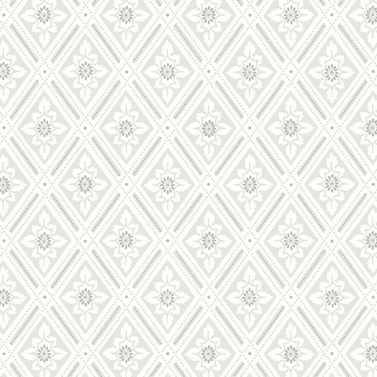 Schumacher Ester Grey Wallpaper Sample 7659
