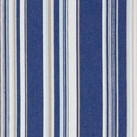 Schumacher Ponderosa Stripe Blue Fabric 76630