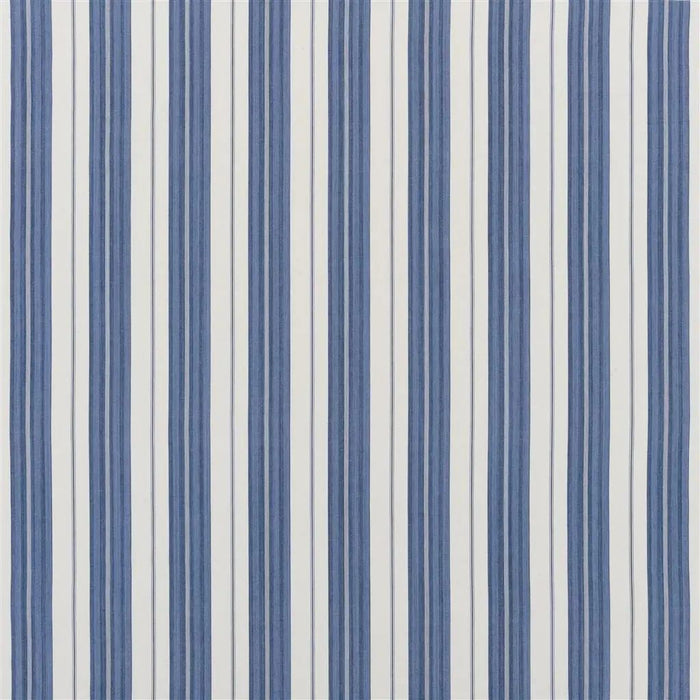 Ralph Lauren Joelle Ticking Bleu Fabric Sample FRL5004/01