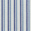 Schumacher Barbary Stripe Indoor/Outdoor Blue Fabric 76641