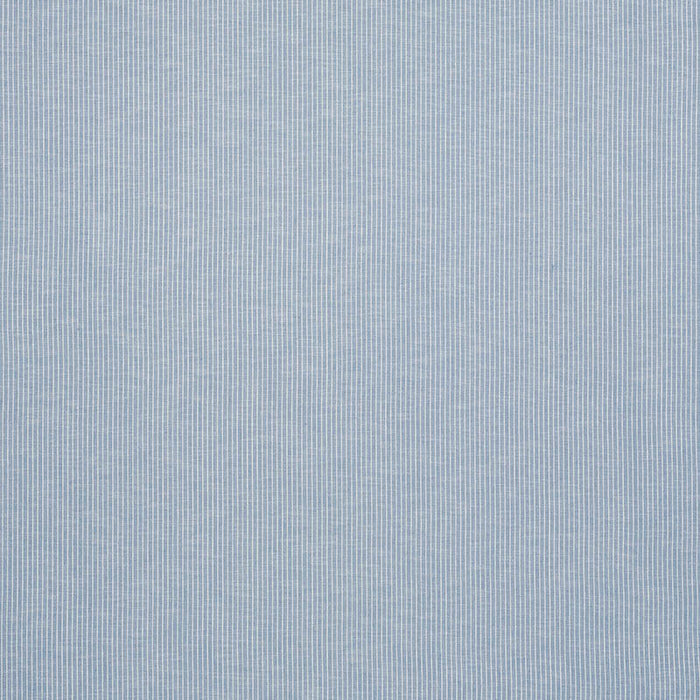 Schumacher Garter Stripe Indoor/Outdoor Sky Fabric 76671