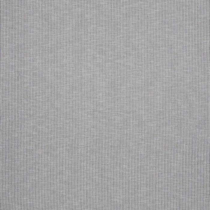 Schumacher Garter Stripe Indoor/Outdoor Slate Fabric Sample 76673