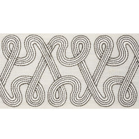 Schumacher Freeform Embroidered Tape Dove Trim 76730