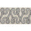 Schumacher Freeform Embroidered Tape Graphite Trim 76732