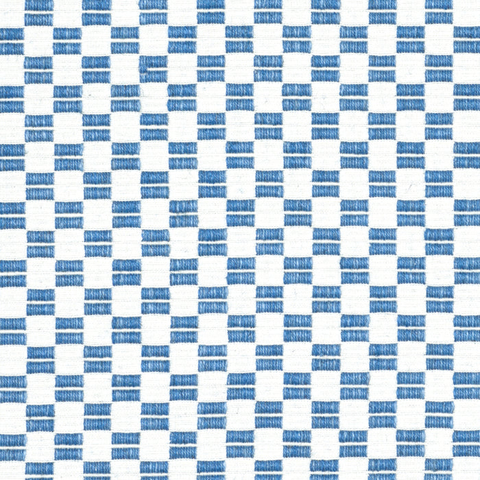Schumacher Elkhart Blue Fabric 76740