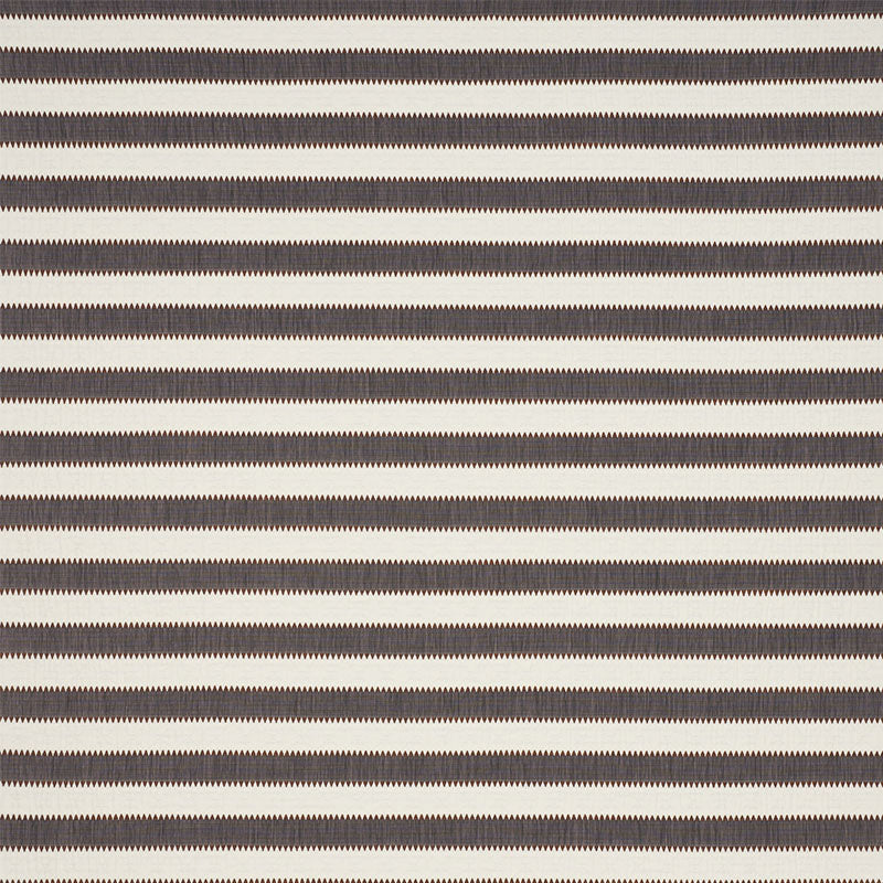 Schumacher Isolde Stripe Matelasse Cinder Fabric Sample 76751