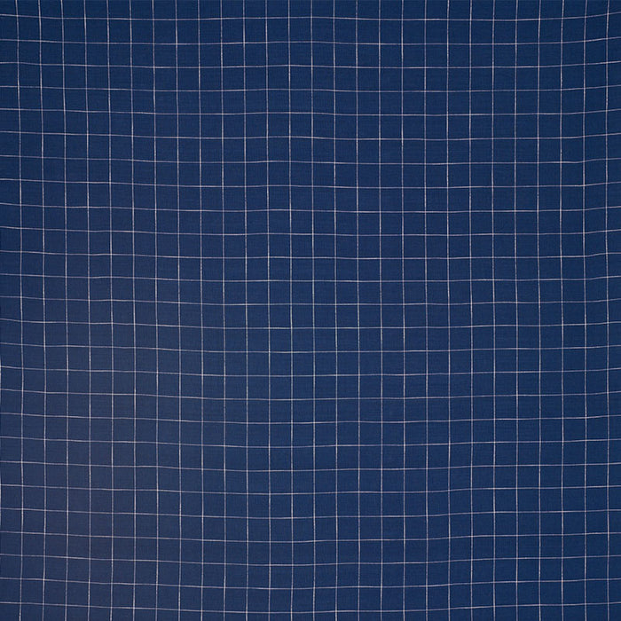 Schumacher Marietta Indigo Fabric 76770